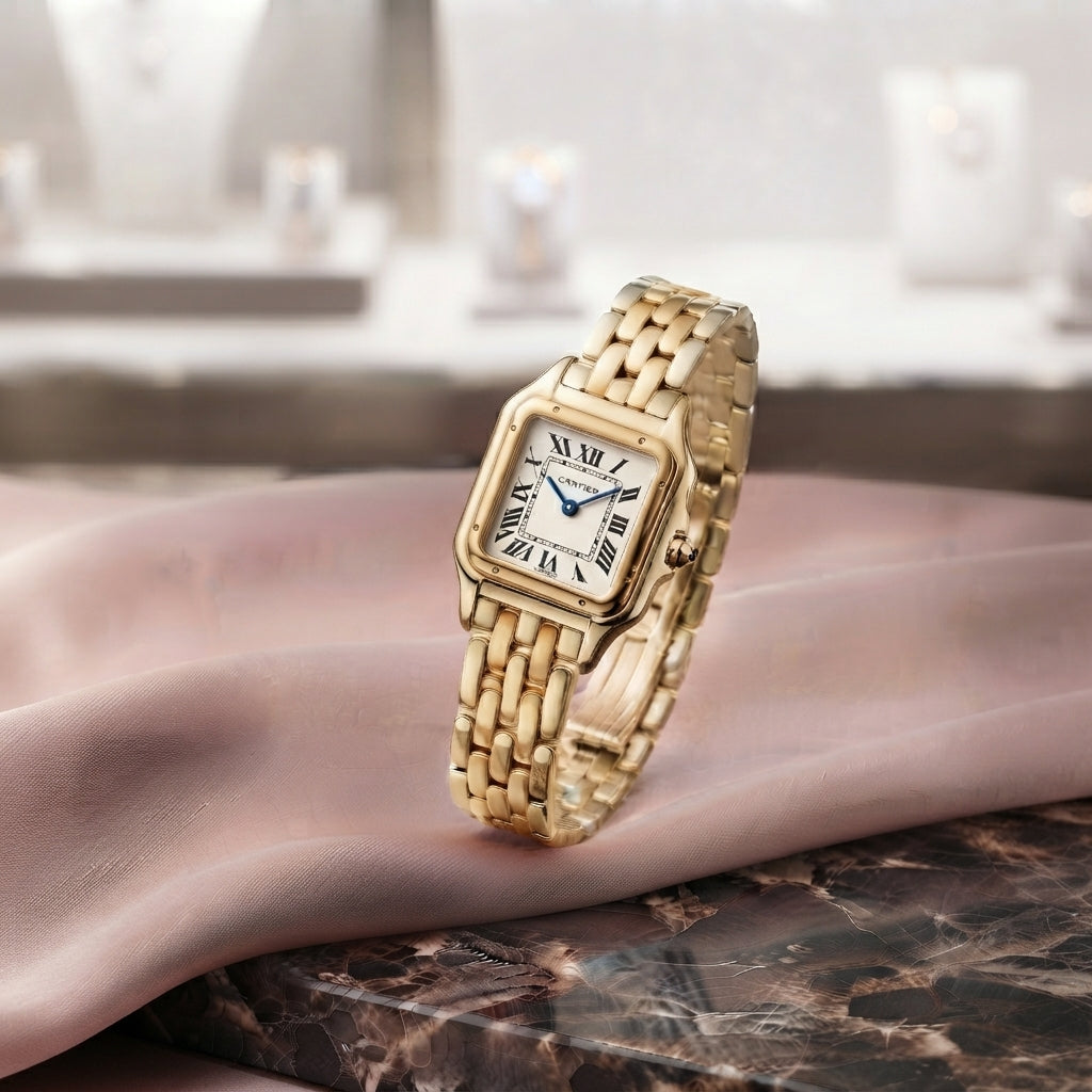 Cartier Luxury Square Dial Women Watch
