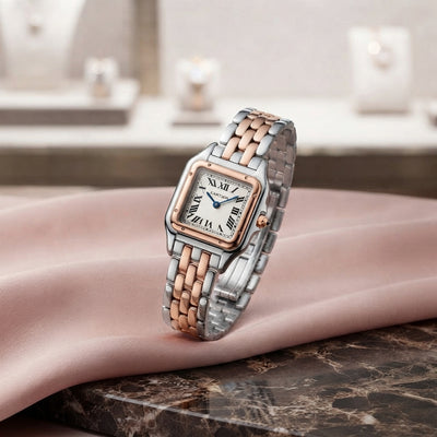 Cartier Luxury Square Dial Women Watch