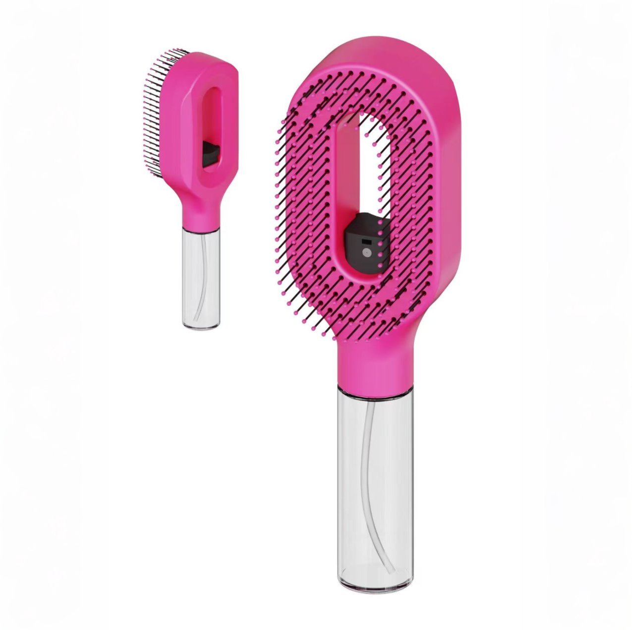 Wanmei 2-in-1 Water Mist Spray Hair Brush - All Hair Types